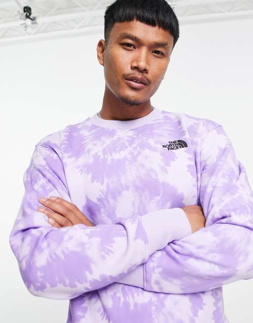 North face purple store sweatshirt