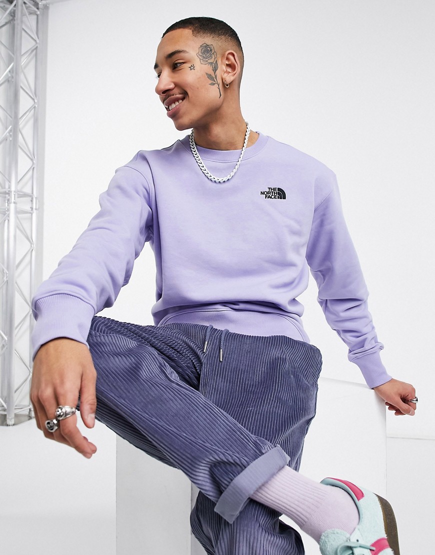 The North Face Essential sweatshirt in purple