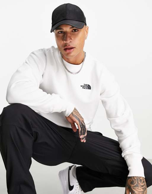 White north shop face sweatshirt