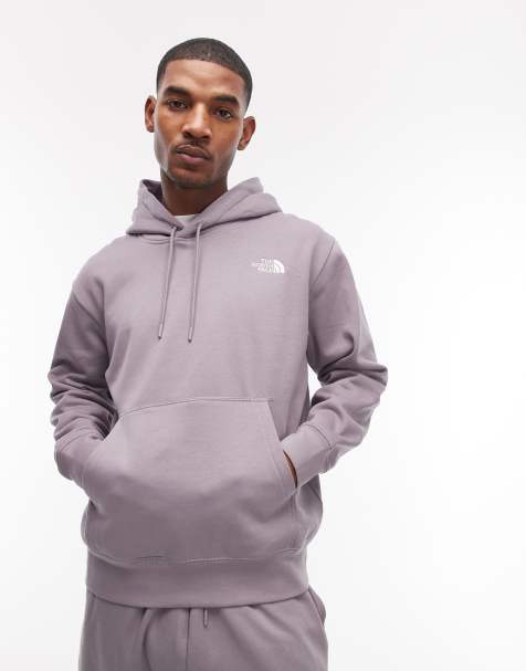 The North Face – Essential – Szara bluza z kapturem oversize - view 1