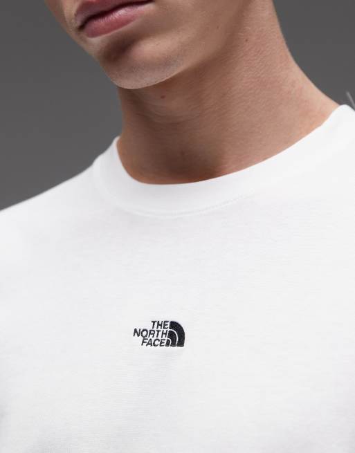 The North Face – Essential – T-Shirt in Weiß mit mittigem Logo, 5 von 5