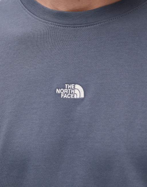 The North Face - Essential - T-shirt met logo in het midden in grijs, 5 van 5