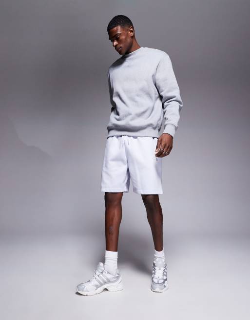 The North Face - Essentials - Grå sweat-shorts med logo, 5 af 5