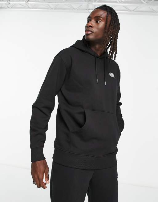 The North Face Essentials hoodie in black Exclusive at ASOS