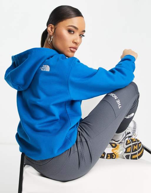 The North Face - Essentials - Hoodie in blauw, exclusief bij ASOS, 2 van 4