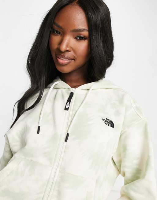 Witte north face store hoodie