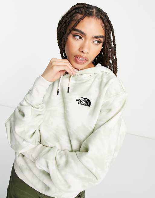 The North Face - Essentials - Hættetrøje i grøn batik - Kun hos ASOS