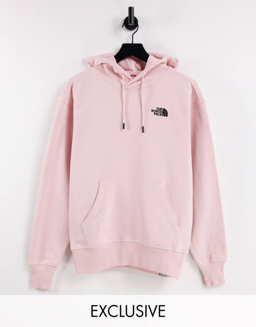 The North Face - Essentials - Lyserød hættetrøje - Kun hos ASOS