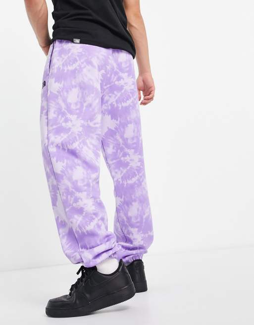 The North Face - Essentials - Oversized joggingbroek met tie-dye in paars, exclusief bij ASOS, 4 van 4