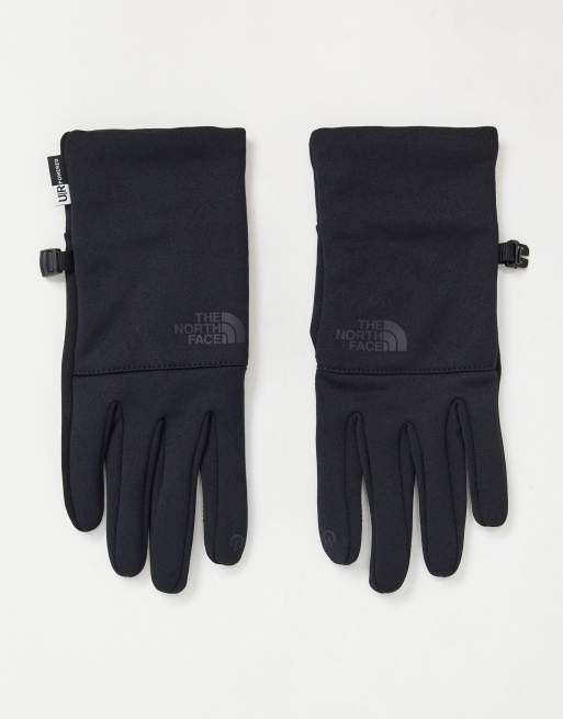 North face gloves store black