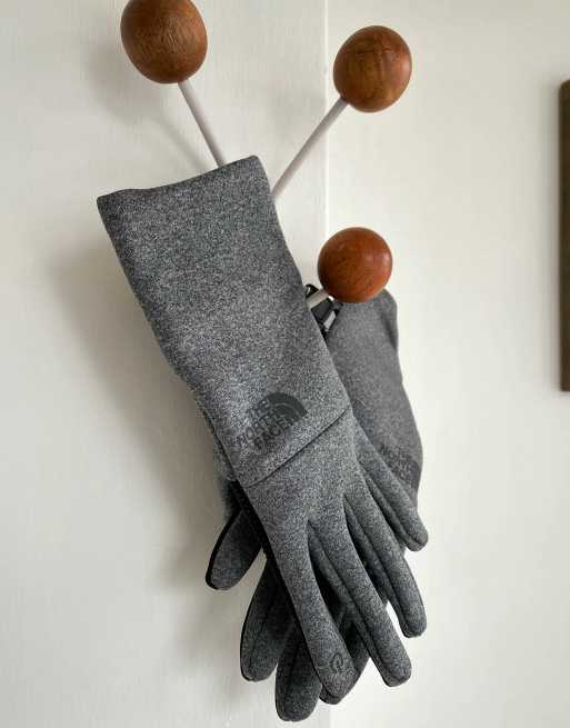 Grey north cheap face gloves