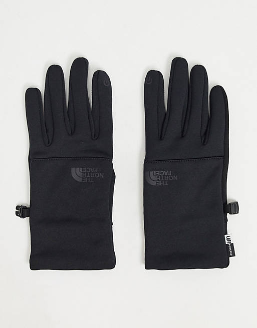 The North Face Etip gloves in black - BLACK