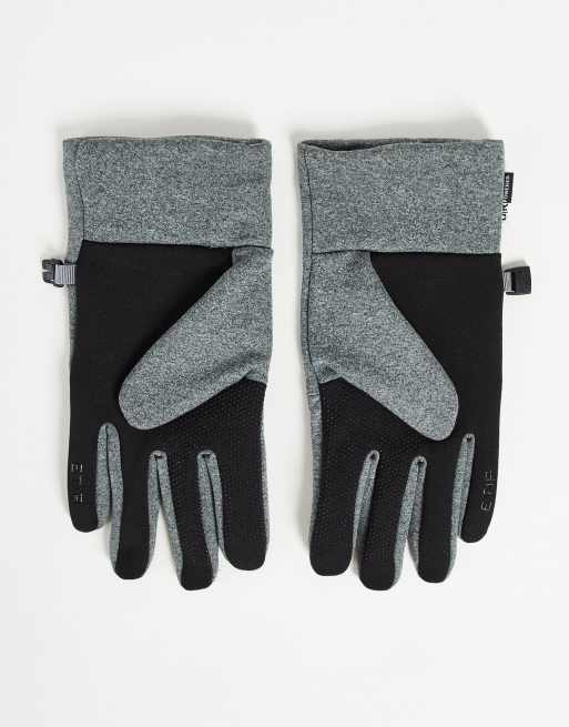 North face etip gloves hot sale grey