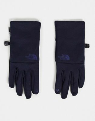 The North Face Etip Recycled gloves in navy