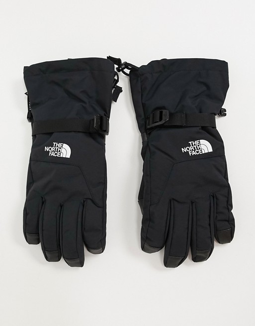 The North Face Etip ski gloves in black