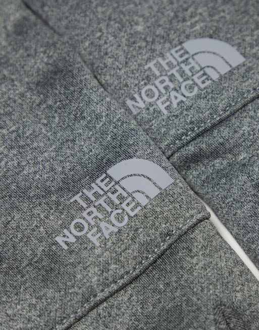 The North Face Etip touchscreen compatible gloves in grey, 2 of 4