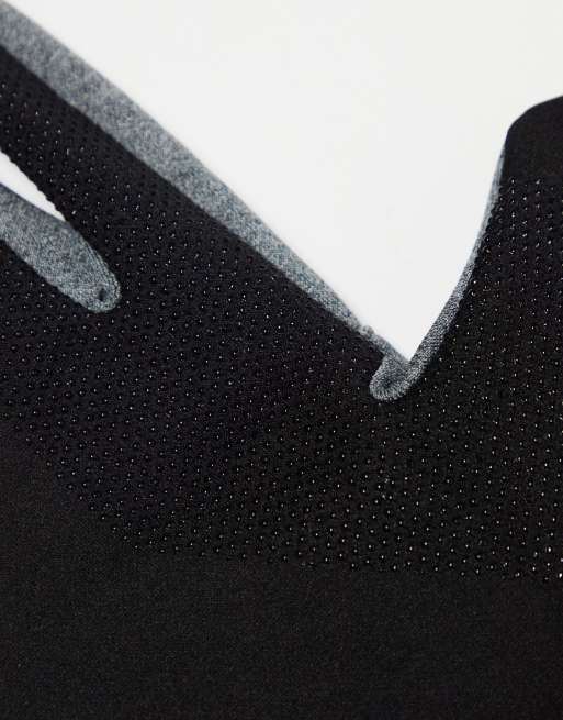 The North Face Etip touchscreen compatible gloves in grey, 4 of 4