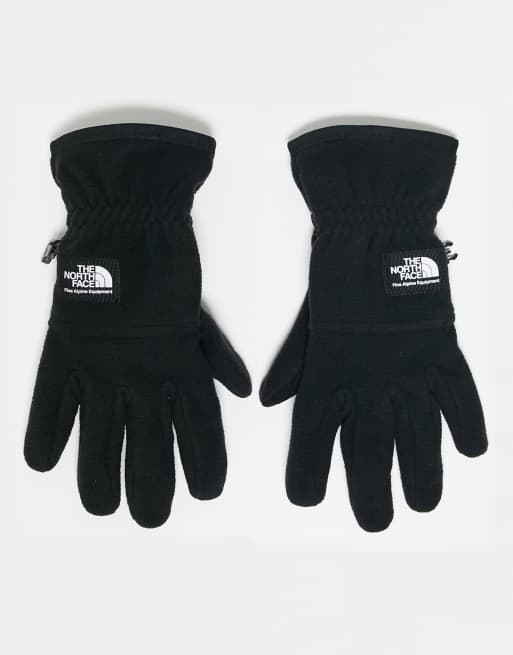 The North Face Etip touchscreen fleece gloves in black | ASOS