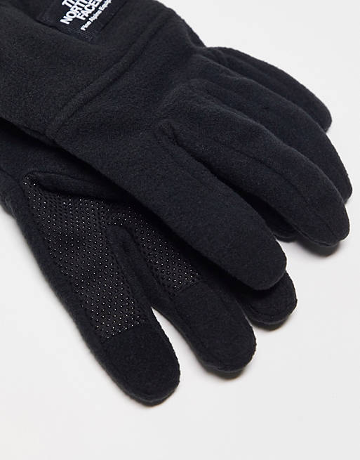 The North Face Etip touchscreen fleece gloves in black | ASOS