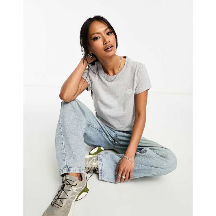 The North Face Evolution baby t-shirt in gray | ASOS