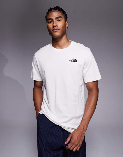 The North Face Evolution back print t-shirt in white, 4 of 5