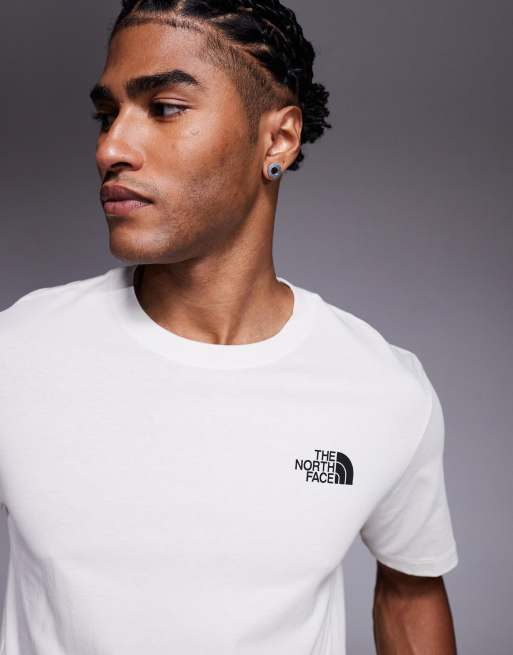 The North Face Evolution back print t-shirt in white, 5 of 5
