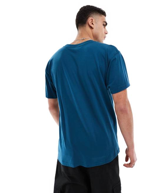 The North Face Evolution Box Fit T-shirt in blue, 2 of 4