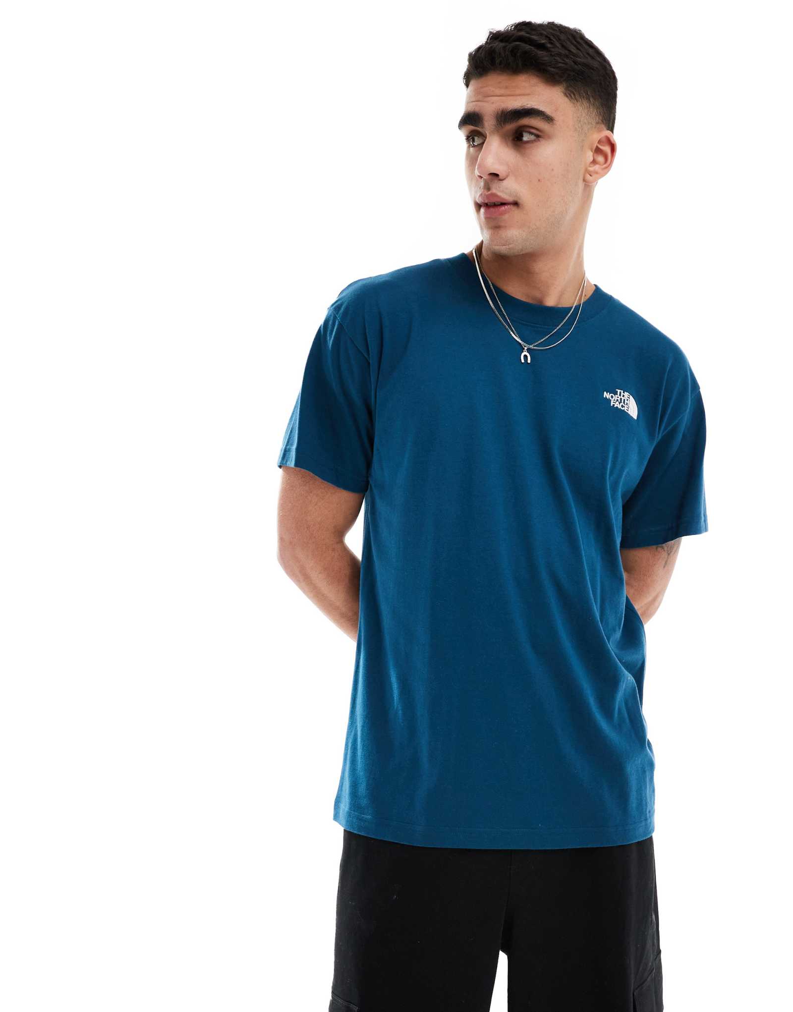 Футболка The North Face Evolution box fit синего цвета