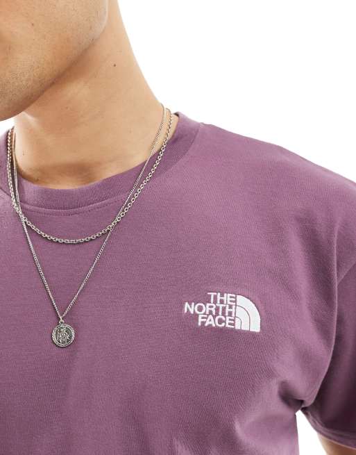 The North Face Evolution Box Fit T-shirt in purple, 4 of 4