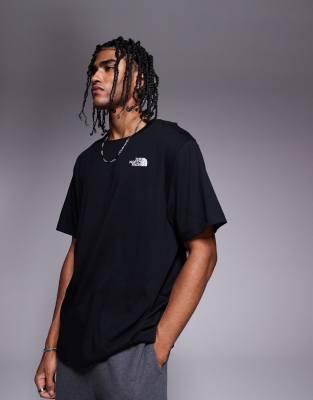 Shop The North Face Evolution Box Fit Tee In Black