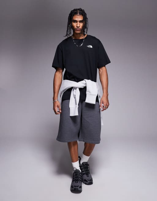 The North Face Evolution Box Fit Tee in blue | ASOS