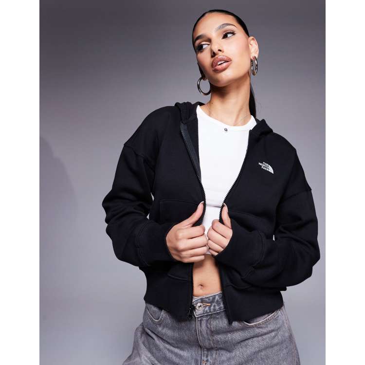 (取寄) ノースフェイス レディース エボリューション ハイロ― ブーディ The North Face women Evolution High-Low Hoodie TNF Black The North Face Evolution pullover fleece hoodie in petrol