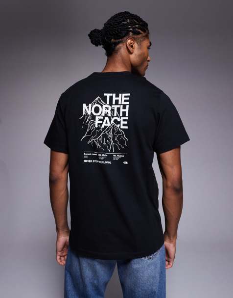 The North Face Evolution Half Dome back print T-shirt in black - view 1