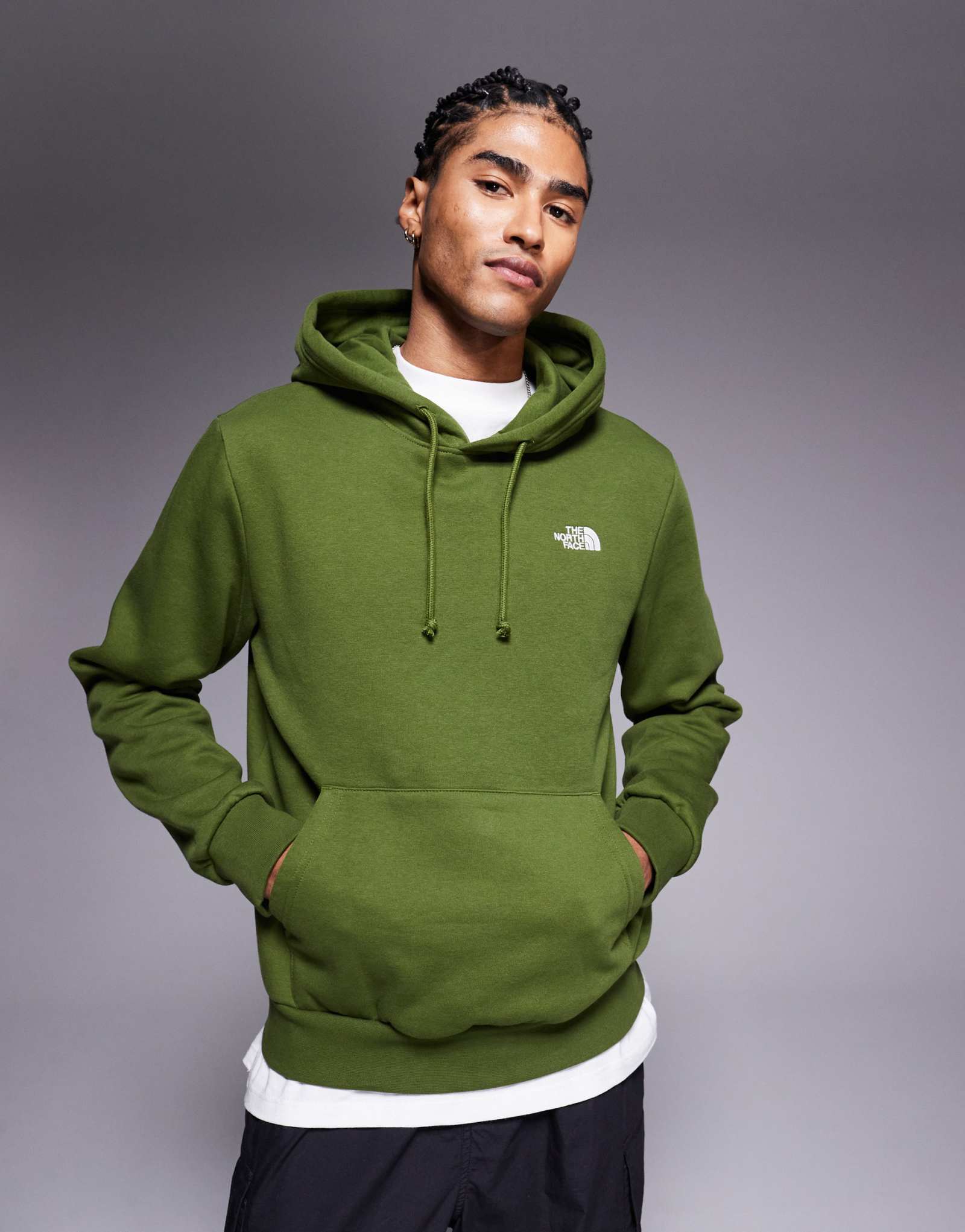 Толстовка The North Face Evolution с капюшоном цвета хаки