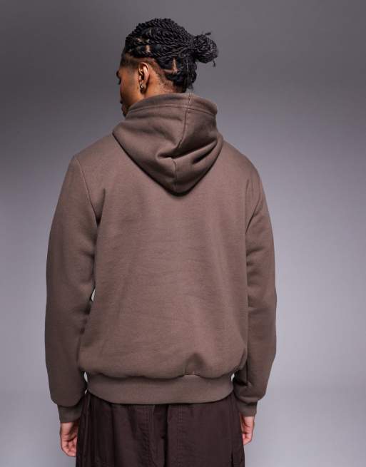 The North Face Evolution hoodie in smoky brown | ASOS