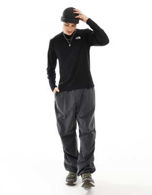 The North Face Evolution Long Sleeve T-shirt In Black