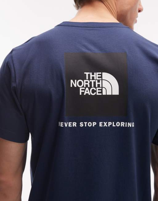 The North Face – Evolution NSE Box – Marinblå t-shirt, 5 av 5