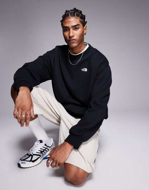 The North Face Evolution Oversized Crewneck sweatshirt in black - view 1