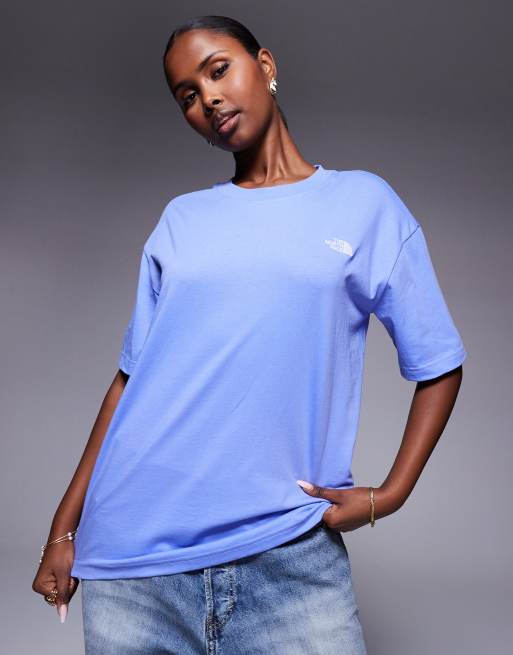 The North Face Evolution oversized T-shirt in blue | ASOS