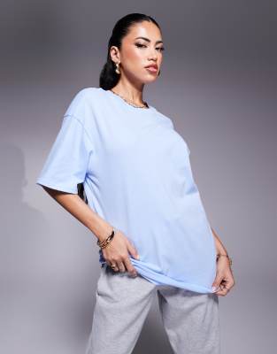 The North Face Evolution Oversized T-shirt In Cornflower Blue