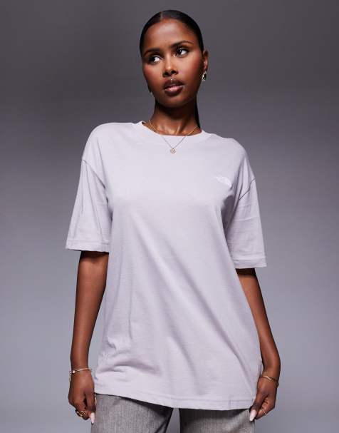 The North Face Evolution Oversized Tee in dark gray - view 1