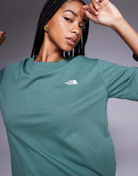 The North Face Evolution oversized tee in green - view 1