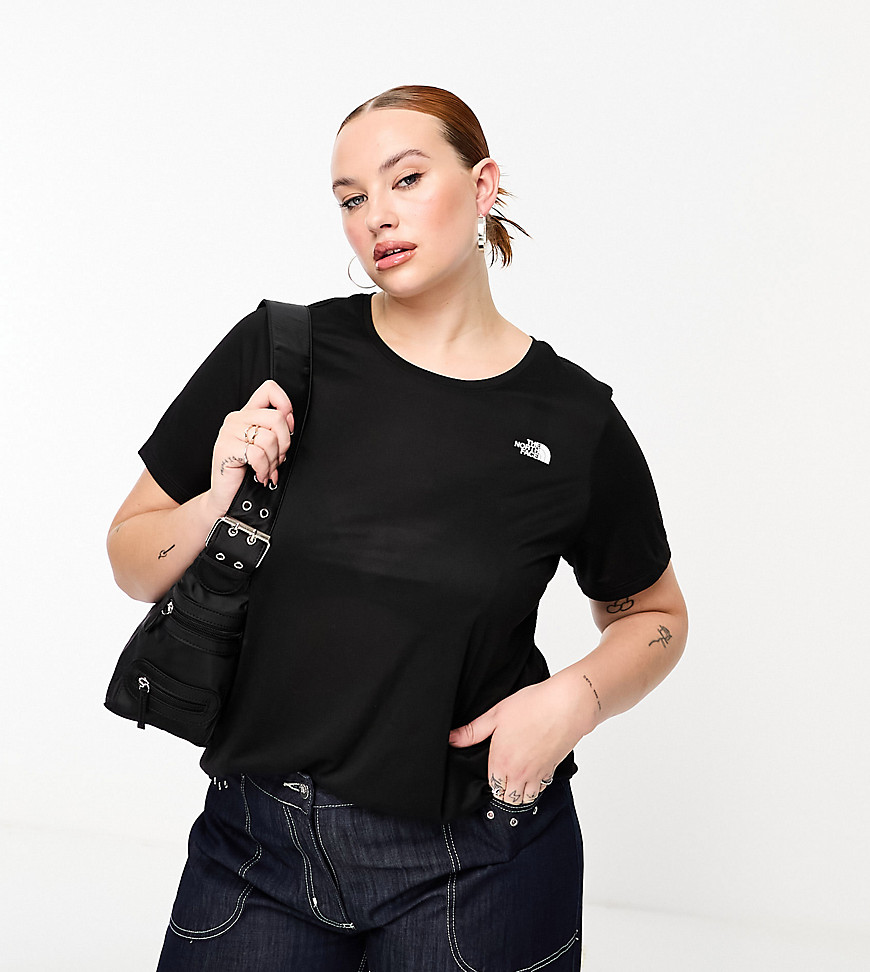 The North Face Evolution Plus Oversized T-shirt In Black