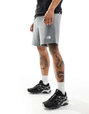 Evolution shorts in gray heather