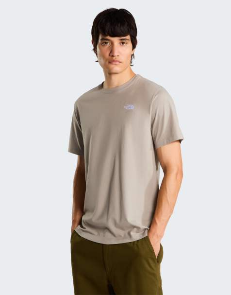 The North Face Evolution simple dome camiseta de corte estándar en stone slab/tnf white - view 1