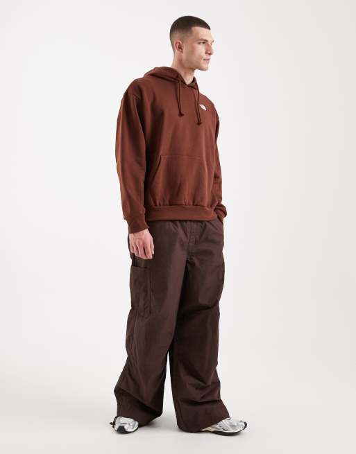 The North Face Evolution Simple Dome hoodie in brown, 2 of 5
