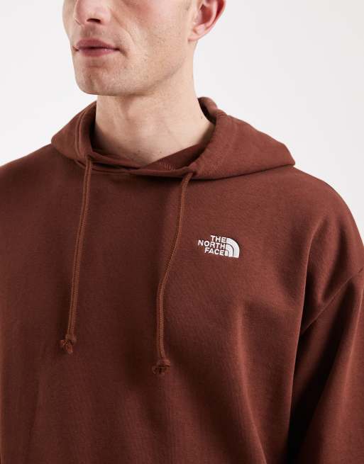 The North Face Evolution Simple Dome hoodie in brown, 5 of 5