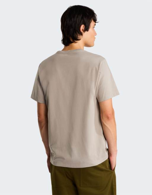 The North Face - Evolution - Simple Dome - Regular fit T-shirt in stone en wit, 2 van 4