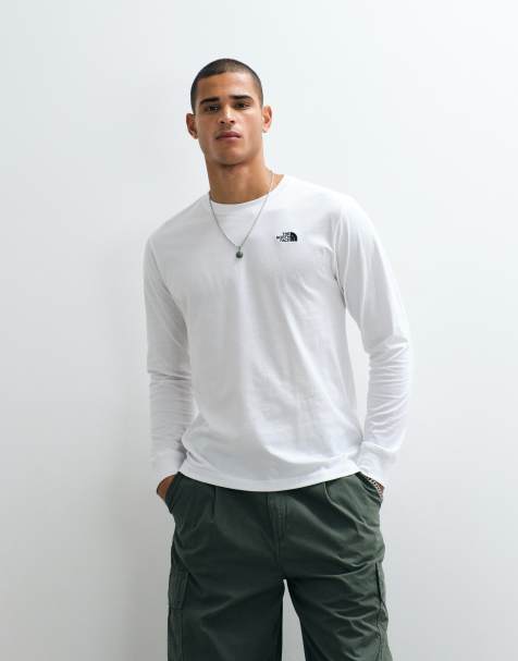 The North Face - Evolution Simple Dome - Regular-fit T-shirt met lange mouwen in wit - view 1