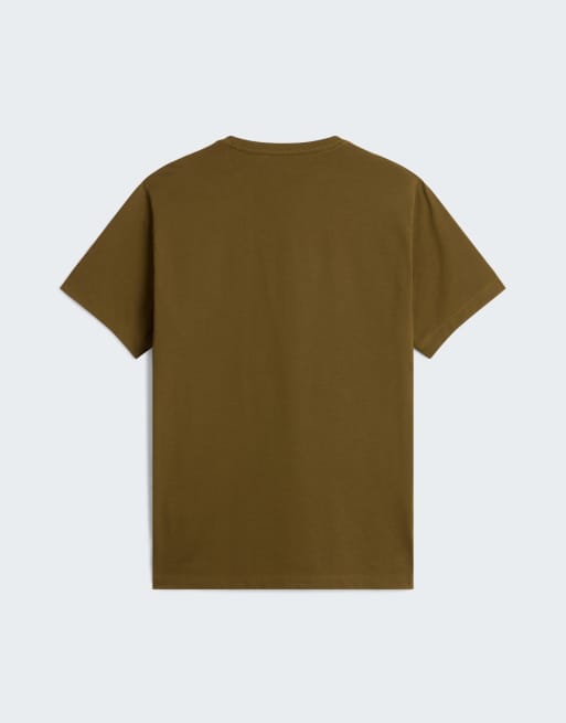 The North Face Evolution simple dome regular t-shirt in caraway seed, 4 of 4